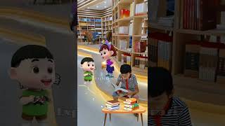 Dont make noise in the library animation cartoon funny comedy [upl. by Drummond]