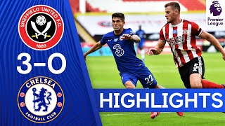 Sheffield United 30 Chelsea  Premier League Highlights [upl. by Dazhehs]