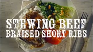 How to Make Stewing Beef Braised Short Ribs [upl. by Enimasaj201]