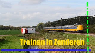 Treinen in Zenderen [upl. by Euqinommod]