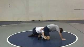 Sweep Single Leg Takedown Wrestling Technique [upl. by Llig823]