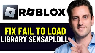 HOW TO FIX FAILED TO LOAD LIBRARY SENSAPIDLL ROBLOX 2024 EASY FIX [upl. by Auqinom50]