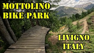 Mottolino Bike Park in Livigno [upl. by Slemmer931]