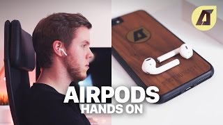 Apple AirPods Unboxing amp Erster Test [upl. by Uehttam]