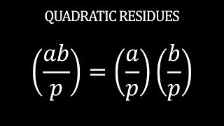 Quadratic Residues  The Properties of the Legendre Symbol And their Proofs [upl. by Kcirdlek582]