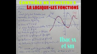 controle n1 sur la logique et generalites sur les fonctionniveau 1bsxf [upl. by Anyat]