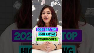 💥After BBA High Paying Tech Jobs 2024  Do This to get BEST Placements🔥BBA BBAJobs BBACourse [upl. by Ardnekan]