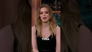 Gillian Jacobs ♥️🔥 and Julies Hilarious Yoga Conversation [upl. by Adoc]