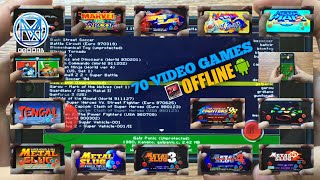 MAME4DROID 70 VIDEO GAMES ANDROID [upl. by Reinhardt]