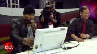 LL Cool J drops in on the CNET stage at CES 2013 [upl. by Redlac]