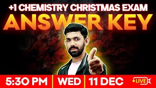 Plus One Chemistry Christmas Exam  Answer Key  Exam Winner 1 [upl. by Averyl]