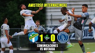 VICTORIA CREMA  Comunicaciones 1 vs Motagua 0 Amistoso Internacional RESUMEN [upl. by Dulcia740]