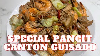 Special Pancit Canton Guisado  Boss El Recipe [upl. by Llerej]