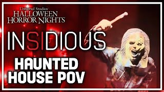 Insidious The Further  Full Haunted House POV  Halloween Horror Nights 2024 Hollywood [upl. by Bride]