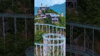 China craziest slide on mountain [upl. by Relyuc]