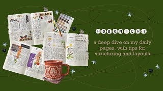 Hobonichi Cousin deep dive  Daily pages and journalling [upl. by Brien438]