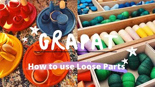 Grapat Toys How to use Loose Parts plus a review on our Entire collection Montessoriwithhart [upl. by Adaner]