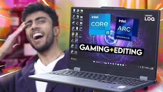 Best Budget Gaming  Editing Laptop 🤩 Lenovo LOQ AI Laptop  I5  Intel Arc GPU ⚡️ [upl. by Anelas]