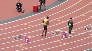 Usain Bolt 200m Final 1932 London 2012 Olympic Gold London HD [upl. by Tniassuot]