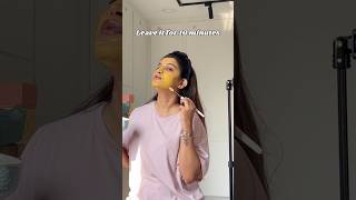 Wedding Facial Treatment at Home In 10 Min Get GLOWING SKIN shorts [upl. by Lledner]