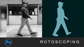 Photoshop Animation  Rotoscoping [upl. by Naerb]