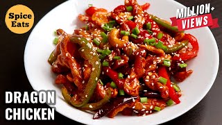 DRAGON CHICKEN  INDO CHINESE STARTER RECIPE  RESTAURANT STYLE DRAGON CHICKEN [upl. by Akeimahs]