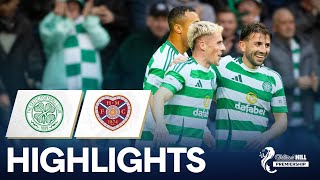 Celtic 20 Hearts  The Bhoys Preserve Top Spot  William Hill Premiership [upl. by Silas]