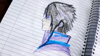 Sanuke Uchiha Creon Drawing 🖤 [upl. by Yard]