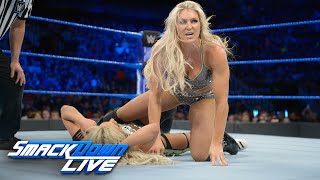 Charlotte Flair vs Liv Morgan SmackDown [upl. by Adnuhsed]