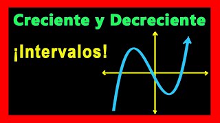 ✅👉 Funciones Creciente y Decrecientes [upl. by Iolanthe]