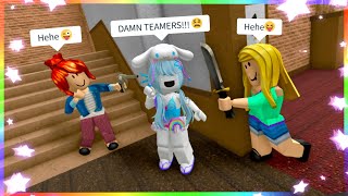 BEATING TEAMERS AND EXPLOITERS IN MM2‼️😛 [upl. by Lenzi]