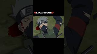 kakashi death anime edit [upl. by Eimilb900]