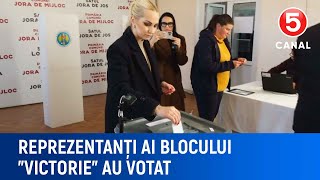 Alegeri Moldova 2024 Reprezentanți ai blocului quotVictoriequot au votat [upl. by Nolrah]