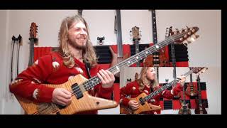 Alembic John Entwistle Spyder 8 String Bass Groove  George Price [upl. by Renraw]