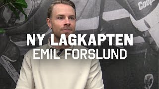 Emil Forslund  Ny lagkapten i Nybro Vikings [upl. by Innaig]