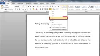 How to Change Paragraph Spacing in Word [upl. by Burnham]