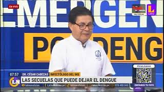 Las secuelas que pueden dejar el dengue Latina Noticias [upl. by Averi]