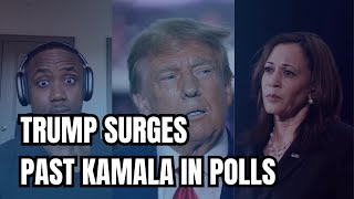 Trump SURGES Past Kamala in Polls – Major Update Revealed [upl. by Saiasi398]