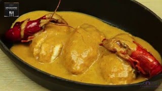 quotQuenelles de poisson sauce Nantuaquot version Brasserie de lAviron [upl. by Lrig]