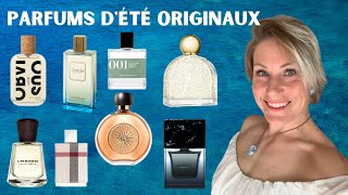 TOP 20 PARFUMS POUR L’ÉTÉ ORIGINAUX ☀️ Solaires aromatiques fruités Frapin Obvious Guerlain 🌊 [upl. by Asirrak]