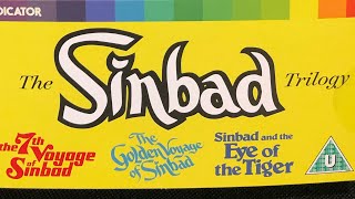 The Sinbad Trilogy bluray box set [upl. by Yarvis]