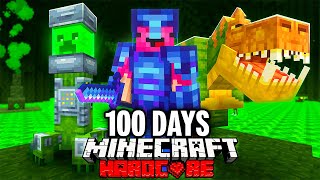 I Survived 100 Days In A CAVE ONLY World In Minecraft Hardcore [upl. by Enidaj176]