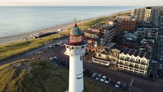 Egmond aan Zee  October 2024  DJI Mini 4K [upl. by Grindlay967]