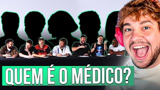 O DIA QUE PARTICIPEI DO AQUELES CARAS  QUEM É O MÉDICO  React [upl. by Kassi]