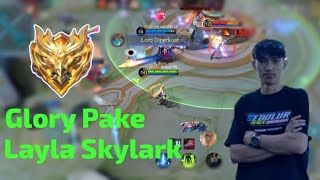 Build Layla Skylark late game bikin musuh terkejut😱 mobilelegends mlbb mobilelegend layla [upl. by Guthrie]