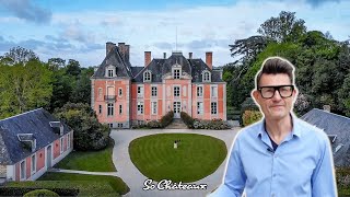 Visite du Château de Chantore en Normandie avec son propriétaire Bernard Legal [upl. by Nnairet229]