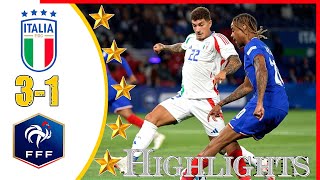 Italy Vs France  Football Match 2024 [upl. by Lily]