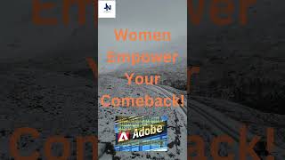 Adobe SheSparks Women Internship Returnee Program Empower Your Comeback 1 year career break [upl. by Nwotna]