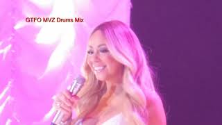 Mariah Carey  GTFO  MVZ Drums Mix [upl. by Gainor961]