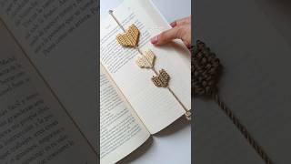 Separador de Libros  Bookmark 💖macrametutorial aprendemacrame diymacrame bookmark [upl. by Yokoyama]